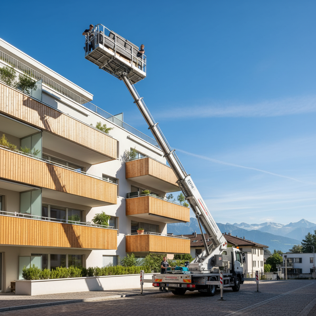 Möbellift Zürich – Sicherer Transport in jede Etage
